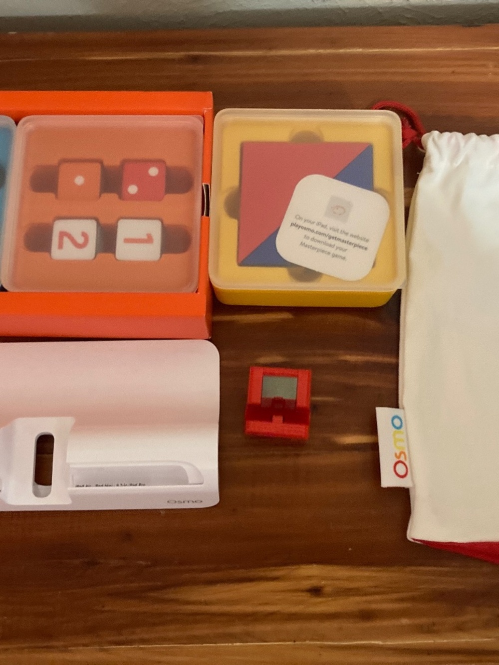 VGUC Osmo Base/Reflector and Word, Numbers & Tangrams Games